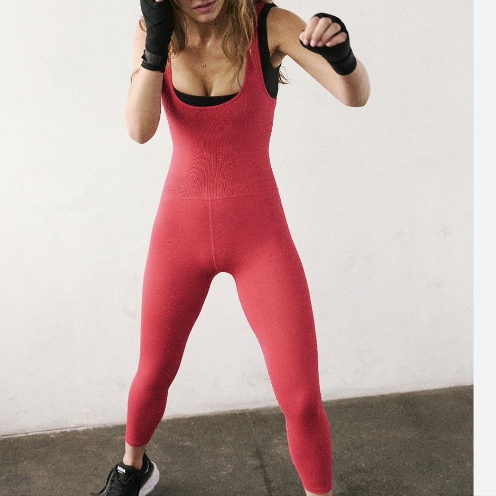 FP Movement Good Karma Fuschia Pink Onesie M/L